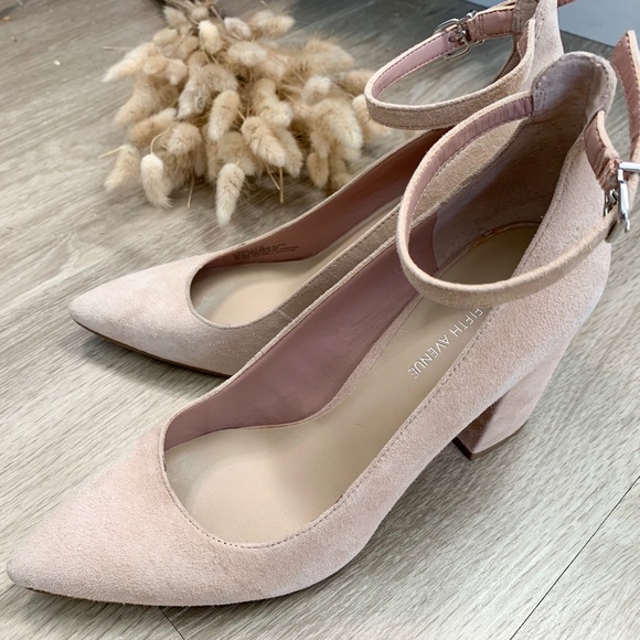 Saks Fifth Avenue Shoes - Saks Fifth Avenue Laci Block Heels